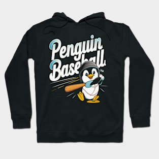 Penguin Baseball Hoodie